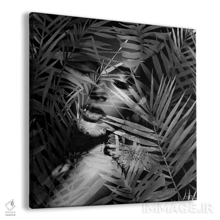 تابلو بهار III (سیاه و سفید) اثر تاتیانا آمرِین - نمای پرسپکتیو محصول