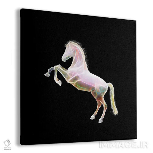 تابلو اسب خیالی اثر تاتیانا آمرِین - نمای پرسپکتیو محصول