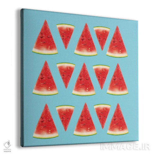 تابلو برشهای هندوانه I اثر تاتیانا آمرِین - نمای پرسپکتیو محصول