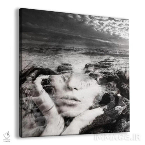 تابلو دختر دریا I اثر تاتیانا آمرِین - نمای پرسپکتیو محصول
