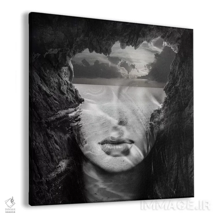 تابلو صخرهها اثر تاتیانا آمرِین - نمای پرسپکتیو محصول