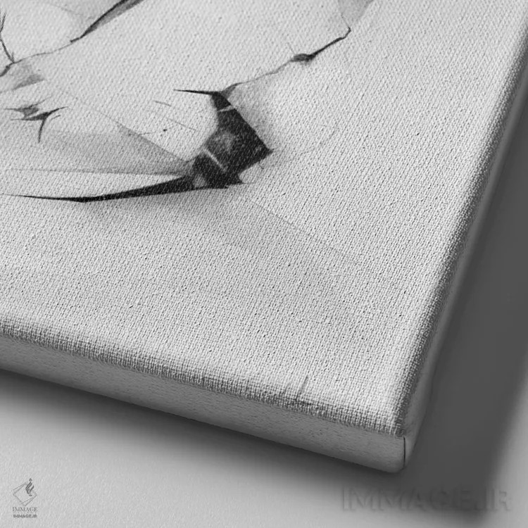 تابلو پاندای بد اثر الکسیس مارکو - نمای نزدیک بافت بوم