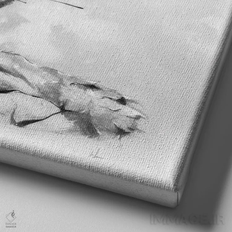 تابلو طعم افتخار اثر الکسیس مارکو - نمای نزدیک بافت بوم