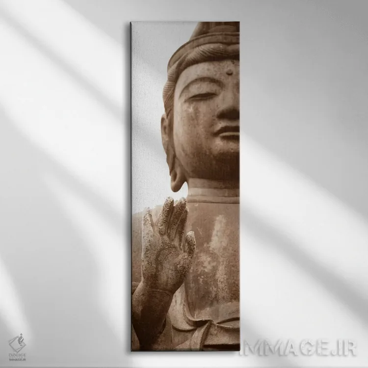 تابلو بودا ۱ اثر بویس وات - نمای روبهرو روی دیوار