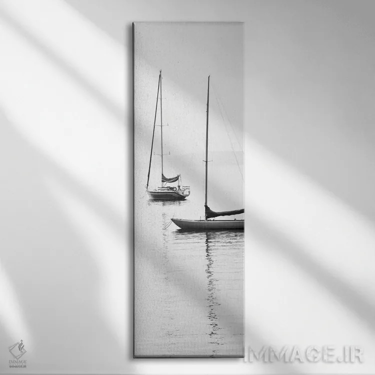 تابلو آبهای آرام ۲ اثر بویس وات - نمای روبهرو روی دیوار