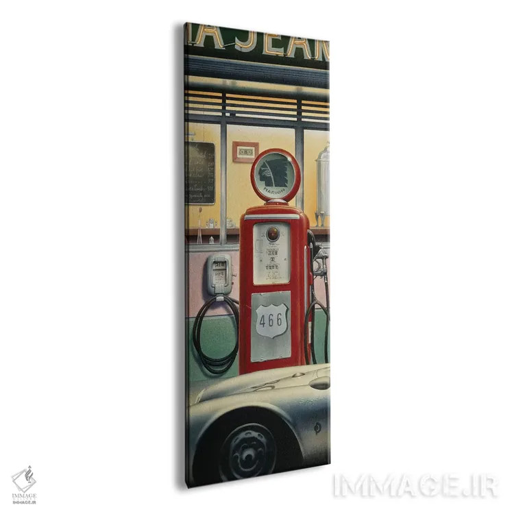 تابلو Car Crop,بزرگراه سرنوشت، کات ماشین اثر کریس کنسانی - نمای پرسپکتیو محصول