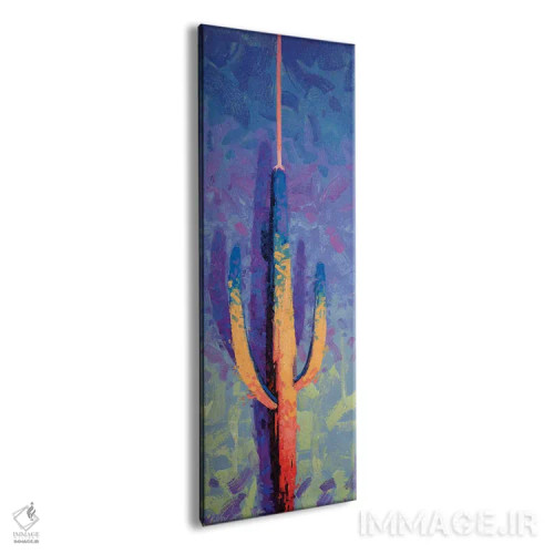 تابلو شمشیر نوری ساگوارو ۲ (کاکتوس) اثر کدی دیلانگ - نمای پرسپکتیو محصول
