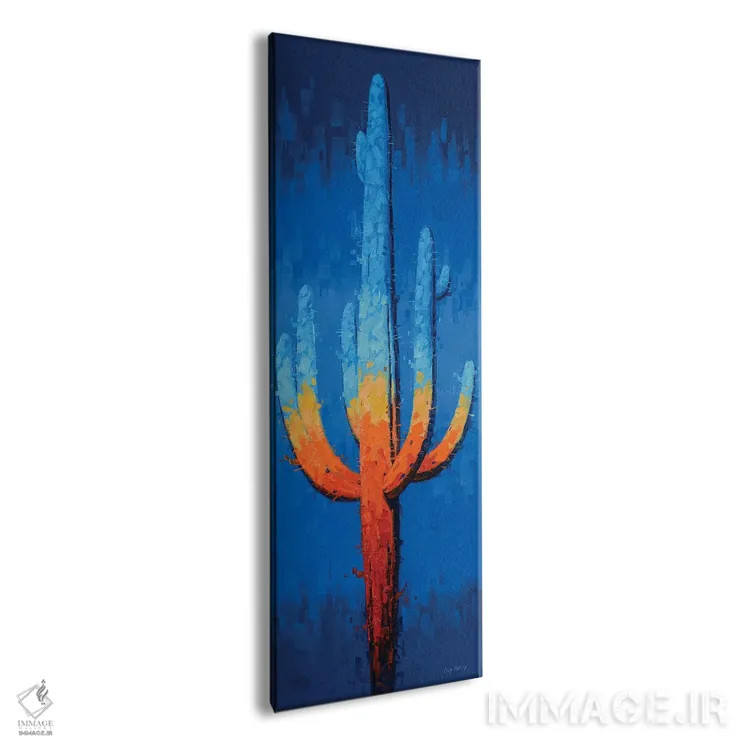 تابلو جز تلفیقی آبی اثر کدی دیلانگ - نمای پرسپکتیو محصول