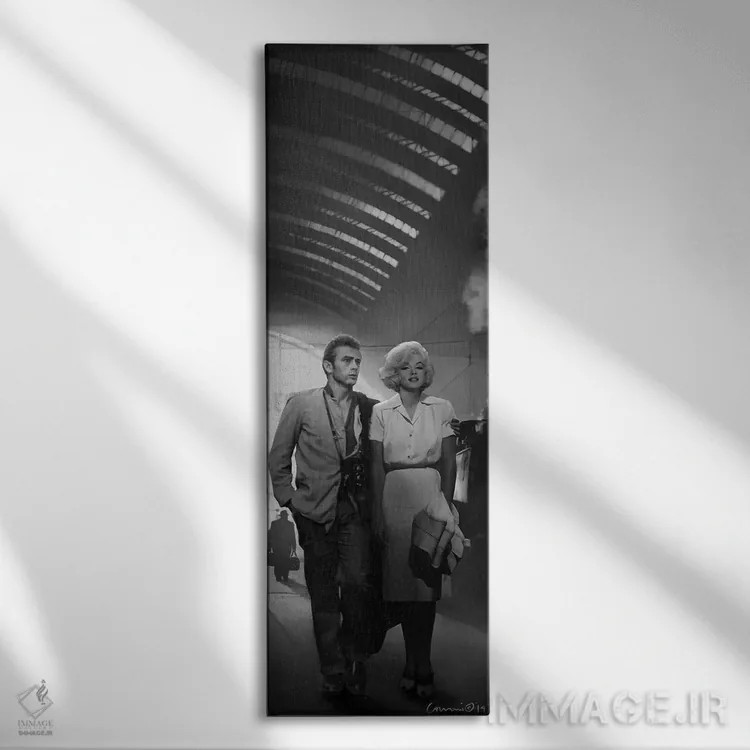 تابلو پانورامای وداع گفتن اثر کریس کنسانی - نمای روبهرو روی دیوار