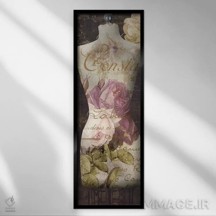 تابلو خیاط پاریسی III اثر ساشا - نمای قابدار مشکی