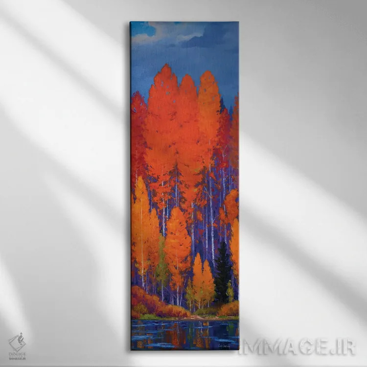 تابلو جشن اثر کدی دیلانگ - نمای روبهرو روی دیوار