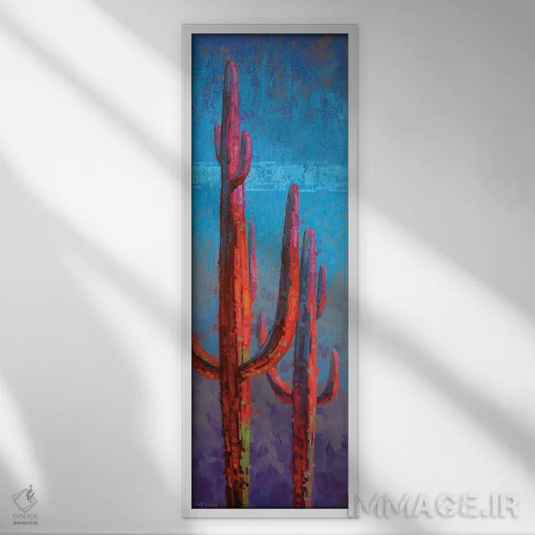 تابلو نگهبان سرخ ۲ اثر کدی دیلانگ - نمای قابدار سفید