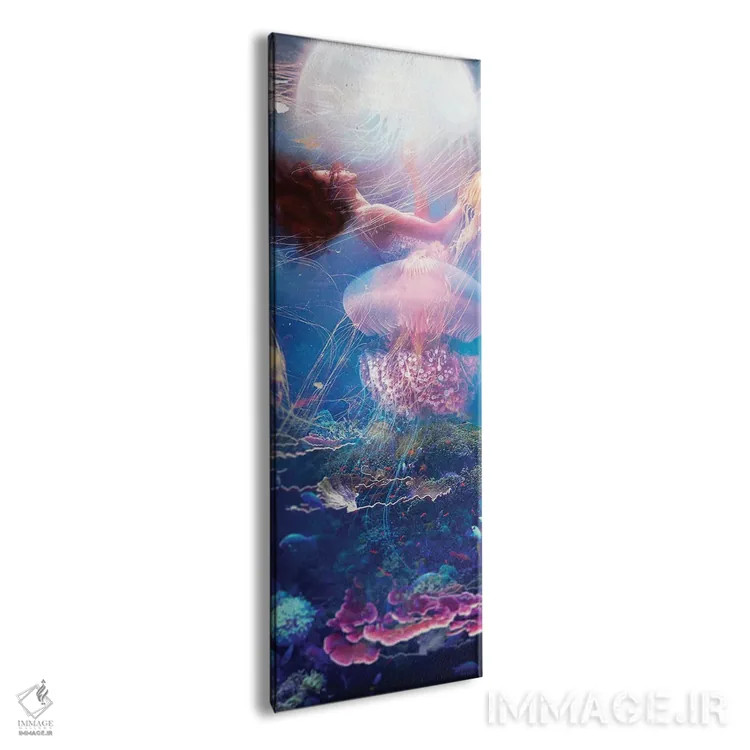 تابلو دریا میرقصد اثر کلودیا مککینی - نمای پرسپکتیو محصول