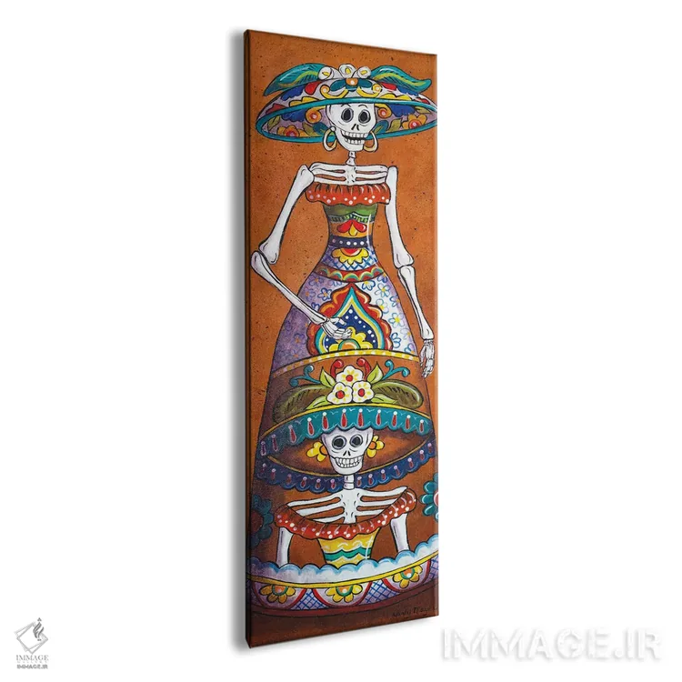 تابلو کاترینای تالاورا (سبک سفال اسپانیایی) اثر کندی مایر - نمای پرسپکتیو محصول