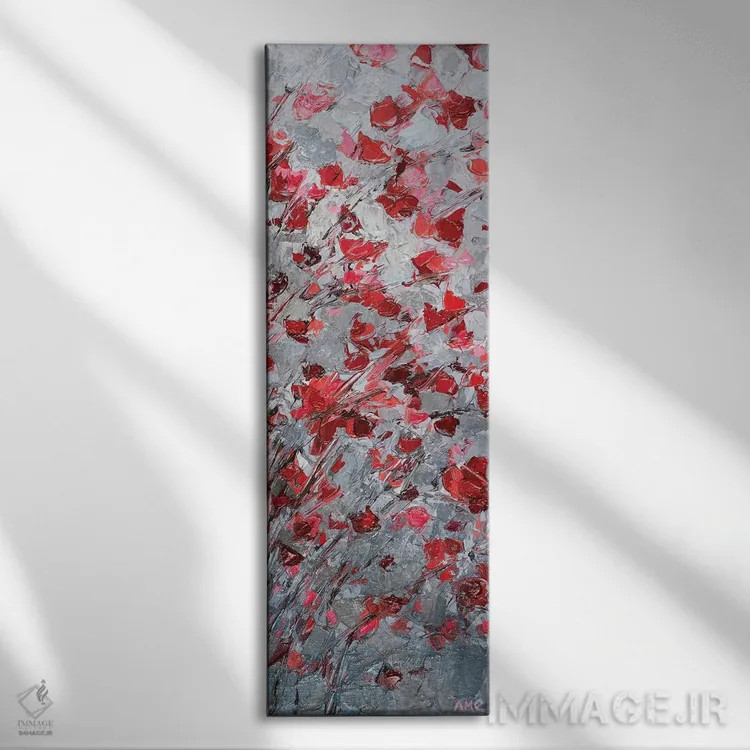 تابلو درخت ساکورا II اثر آن مری کولیک - نمای روبهرو روی دیوار