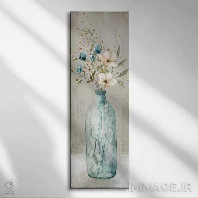 تابلو دستهگل استانی I اثر کارول رابینسون - نمای روبهرو روی دیوار