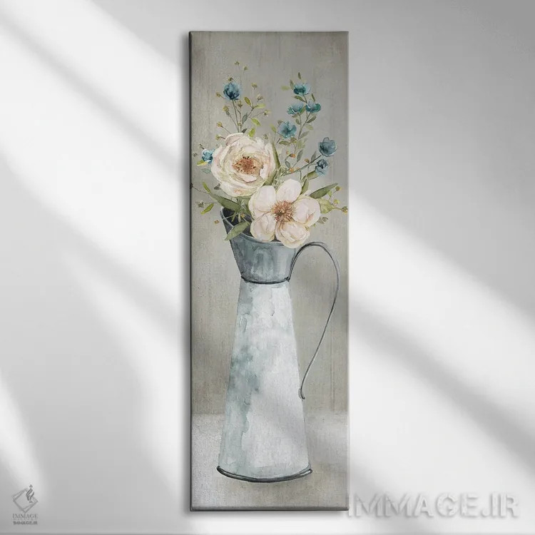 تابلو دستهگل استانی II اثر کارول رابینسون - نمای روبهرو روی دیوار