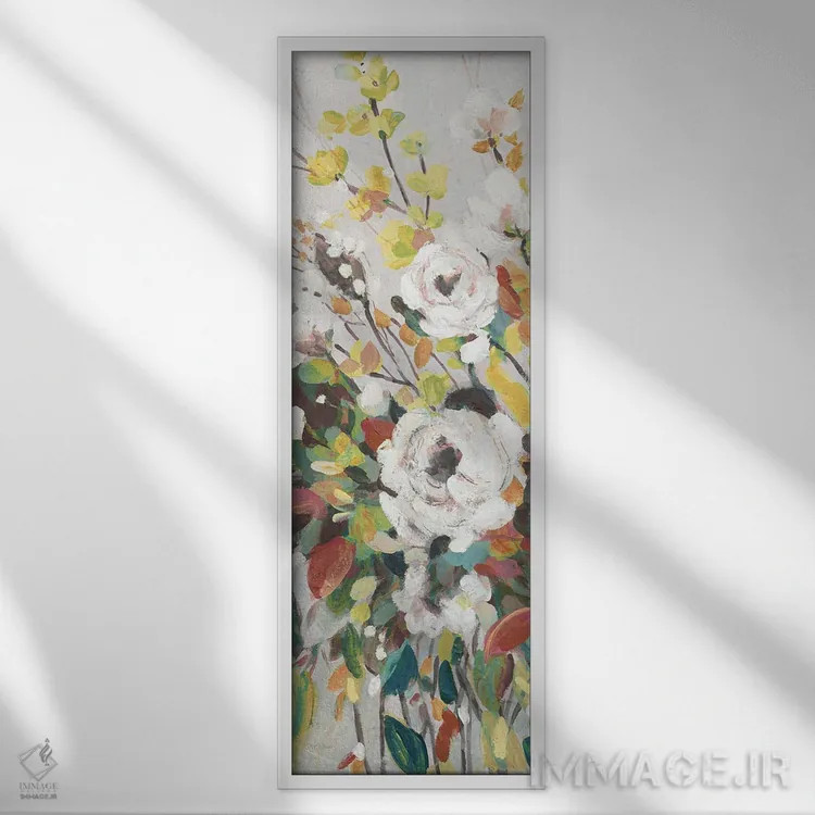 تابلو فضا II اثر کارول رابینسون - نمای قابدار سفید