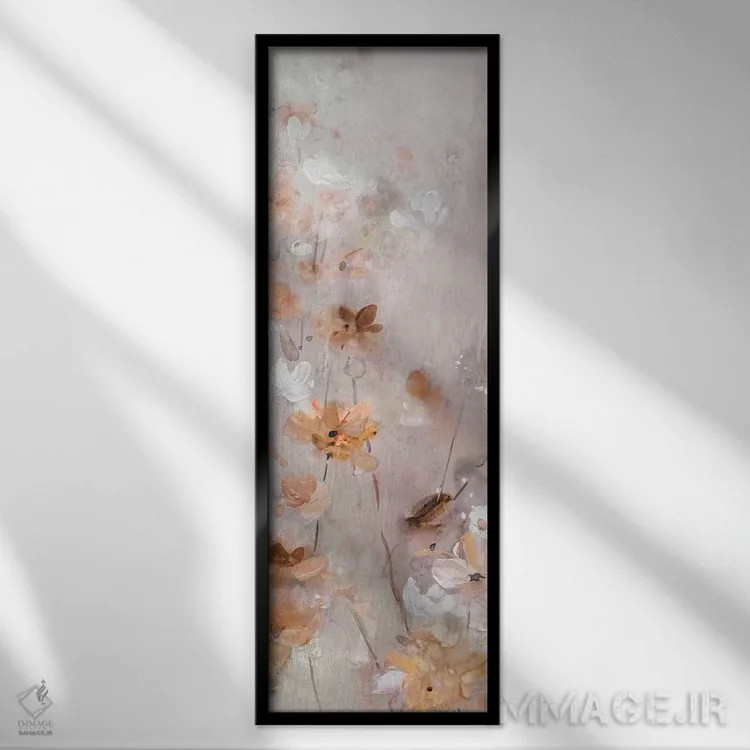 تابلو درخشش عصرگاهی شمارهٔ ۱ اثر کارول رابینسون - نمای قابدار مشکی