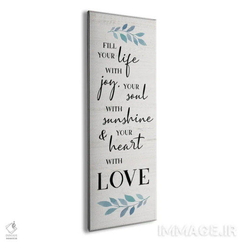 تابلو زندگیات را پُر کن اثر ناتالی کارپنتری - نمای پرسپکتیو محصول