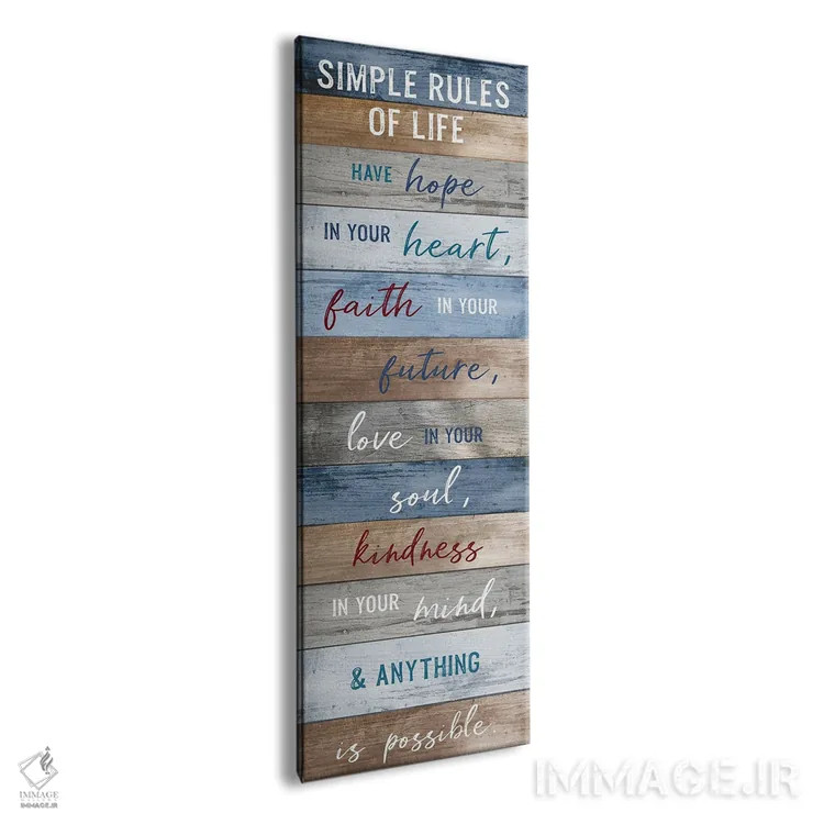 تابلو زندگی ساده اثر ناتالی کارپنتری - نمای پرسپکتیو محصول