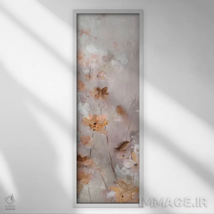 تابلو درخشش عصرگاهی شمارهٔ ۱ اثر کارول رابینسون - نمای قابدار سفید