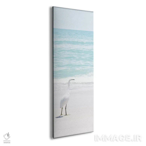 تابلو آگرت تابستانی ۱ (پرندهٔ اگرت) اثر ناتالی کارپنتری - نمای پرسپکتیو محصول