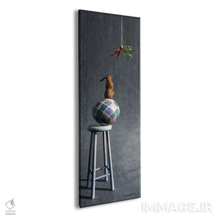 تابلو تعادل ۲ اثر سینتیا دکر - نمای پرسپکتیو محصول
