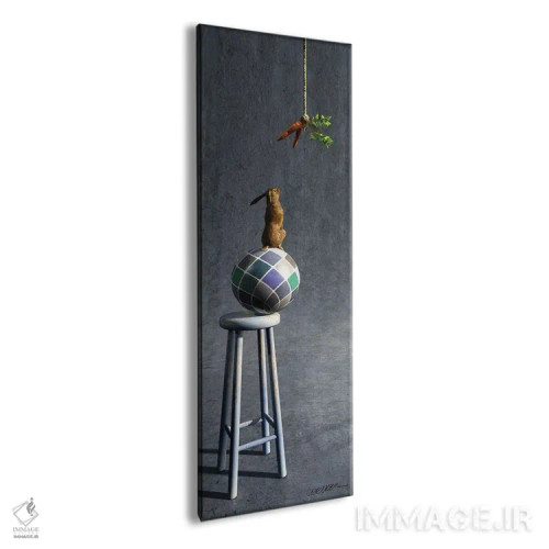 تابلو تعادل ۲ اثر سینتیا دکر - نمای پرسپکتیو محصول