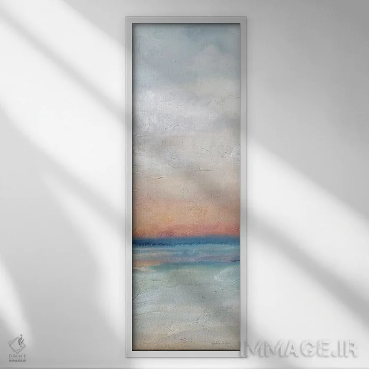 تابلو پنل صحنه آرام و روشن II اثر سینتیا کولتر - نمای قابدار سفید