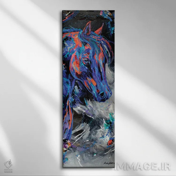 تابلو از دل خاکستر اثر لیندزی دال - نمای روبهرو روی دیوار