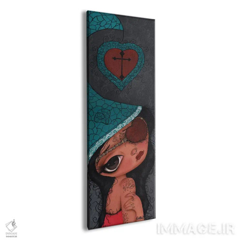 تابلو لیا (نام دخترانه) اثر داتی گلیسون - نمای پرسپکتیو محصول