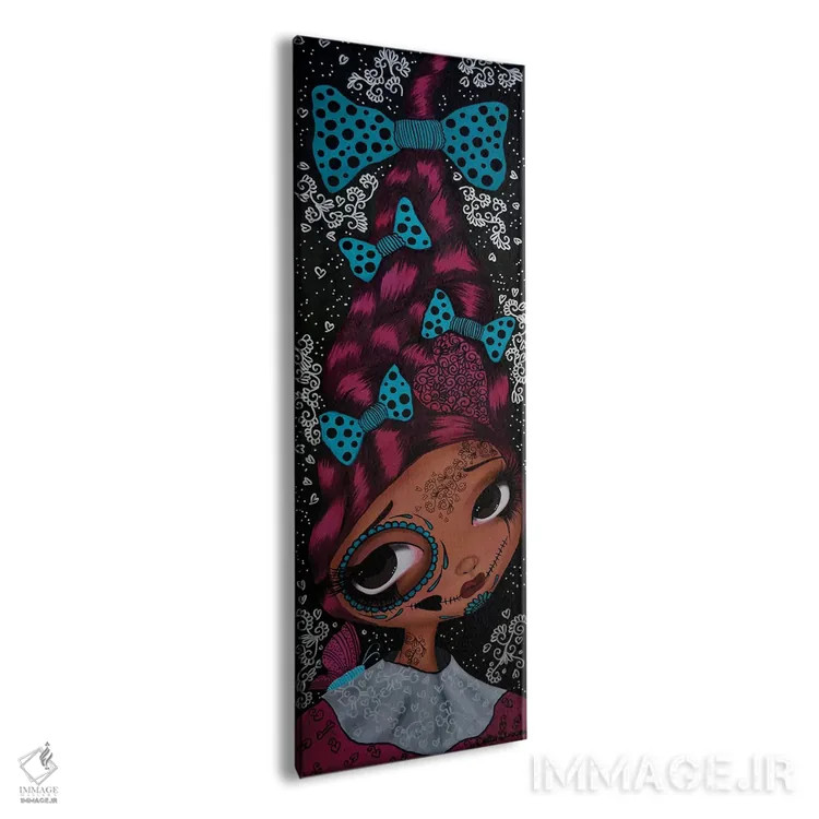 تابلو کمیل در روز مردگان (جشن مکزیکی) اثر داتی گلیسون - نمای پرسپکتیو محصول