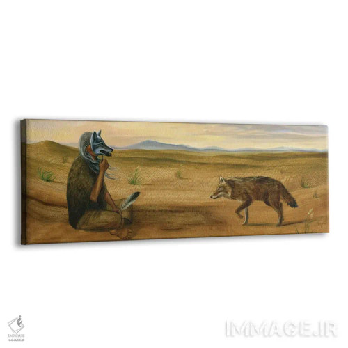 تابلو دو شمن اثر دیوید جواکین - نمای پرسپکتیو محصول