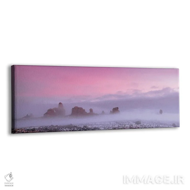 تابلو پانورامای طاق برجکی اثر داستین لِفور - نمای پرسپکتیو محصول