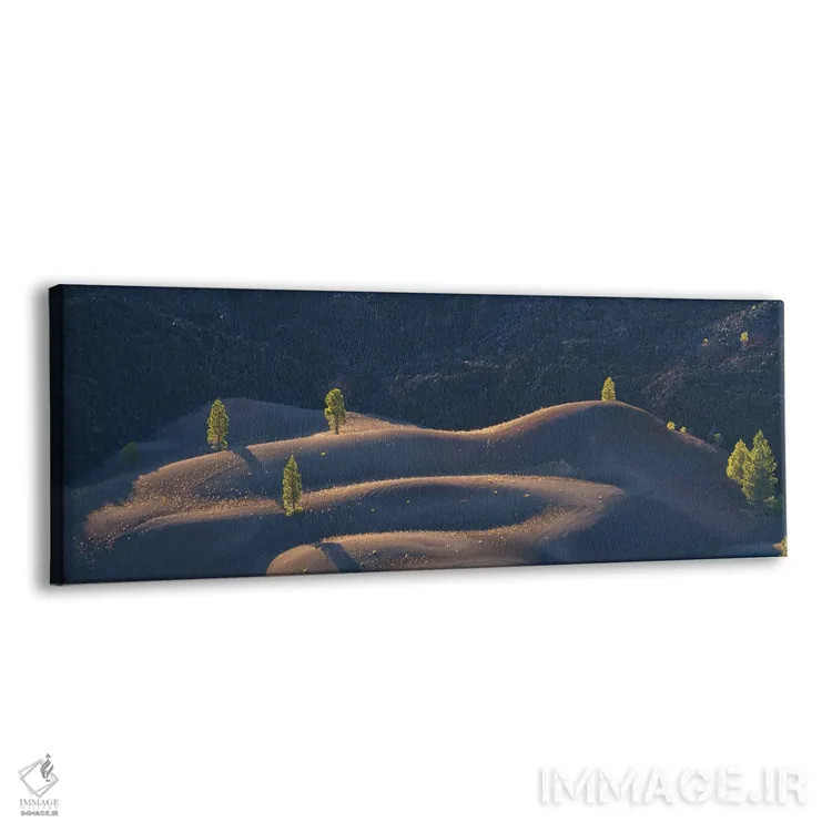 تابلو پانورامای آتشفشانی اثر داستین لِفور - نمای پرسپکتیو محصول