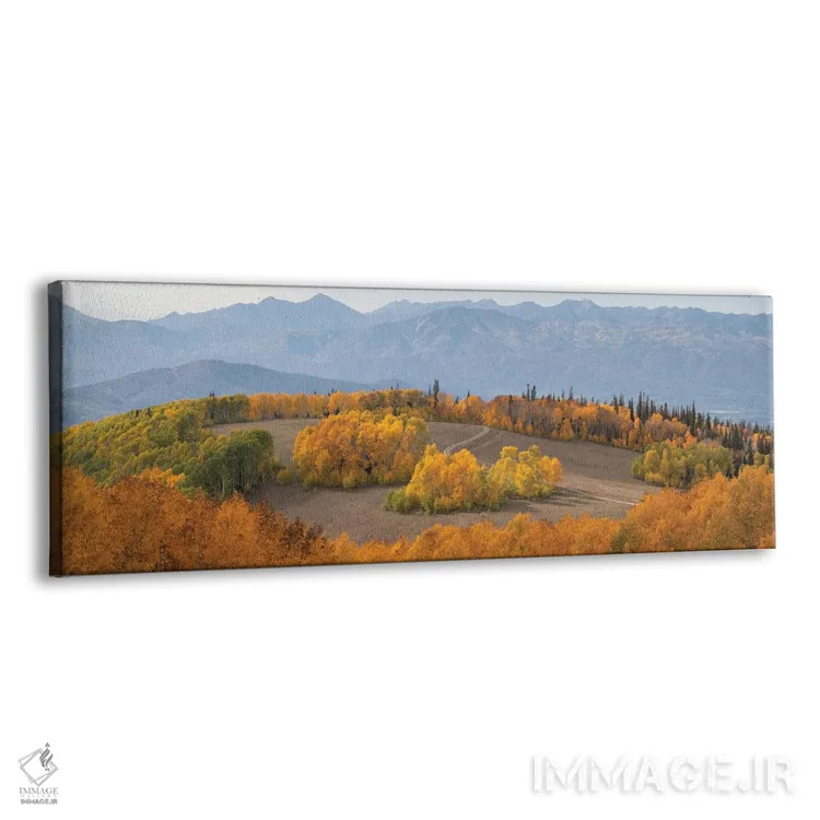 تابلو چمنزار کوهستانی یوتا اثر داستین لِفور - نمای پرسپکتیو محصول