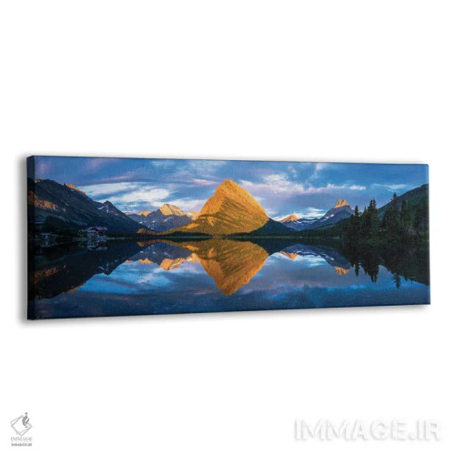 تابلو پانورامای دریاچه سویفتکارنت اثر داستین لِفور - نمای پرسپکتیو محصول