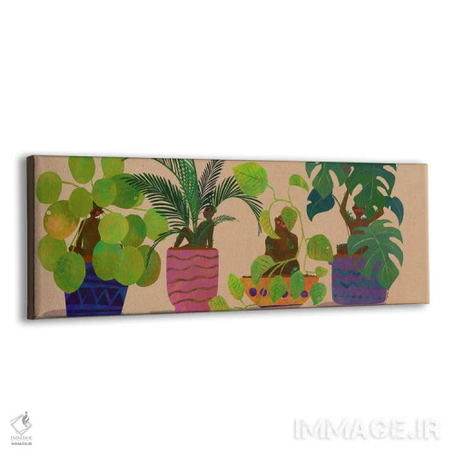 تابلو کاشته شده اثر دیلاشه آرتیستری (استودیو هنری) - نمای پرسپکتیو محصول