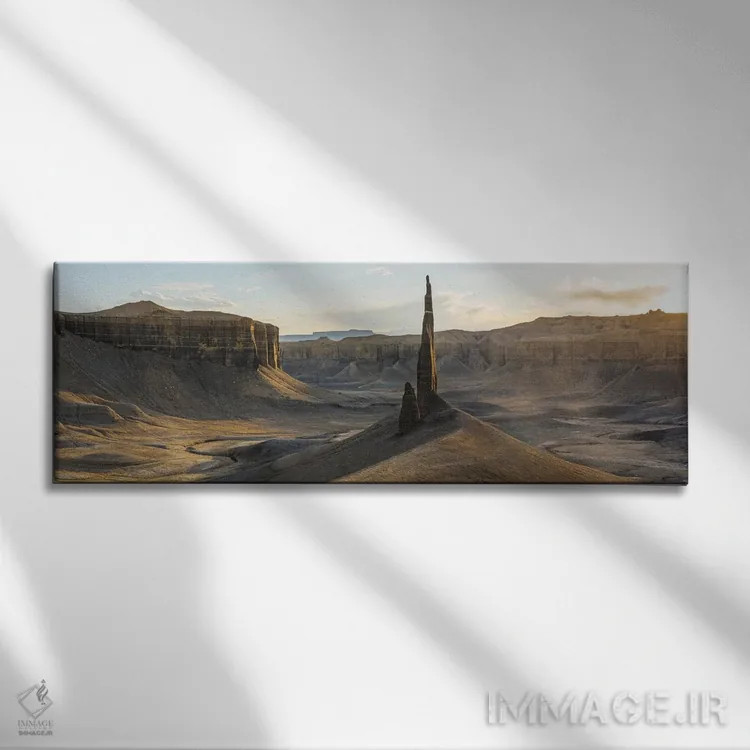 تابلو فراموشی اثر داستین لِفور - نمای روبهرو روی دیوار