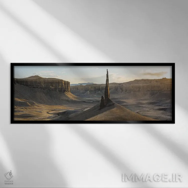 تابلو فراموشی اثر داستین لِفور - نمای قابدار مشکی