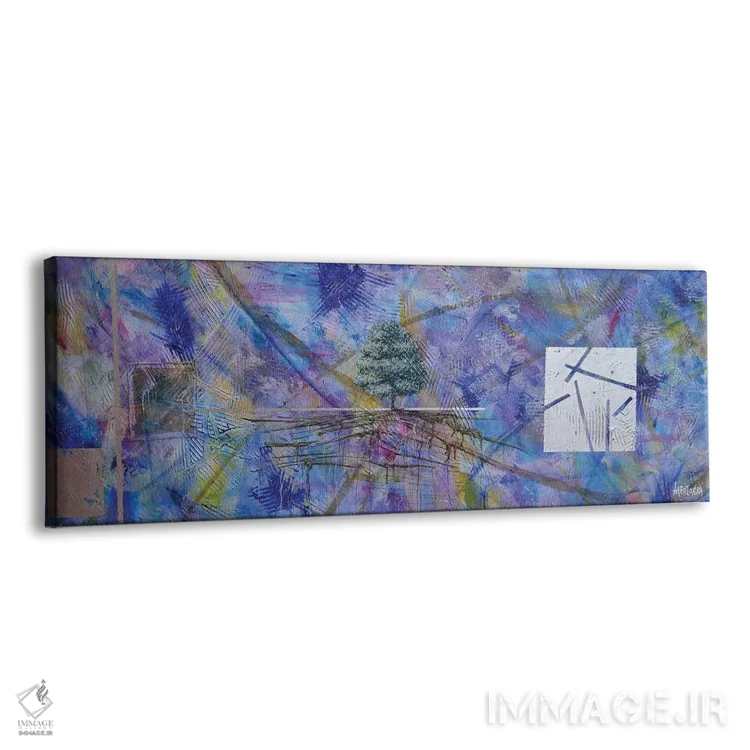 تابلو تعادل لغزان اثر دوناتو لاراتوندا - نمای پرسپکتیو محصول