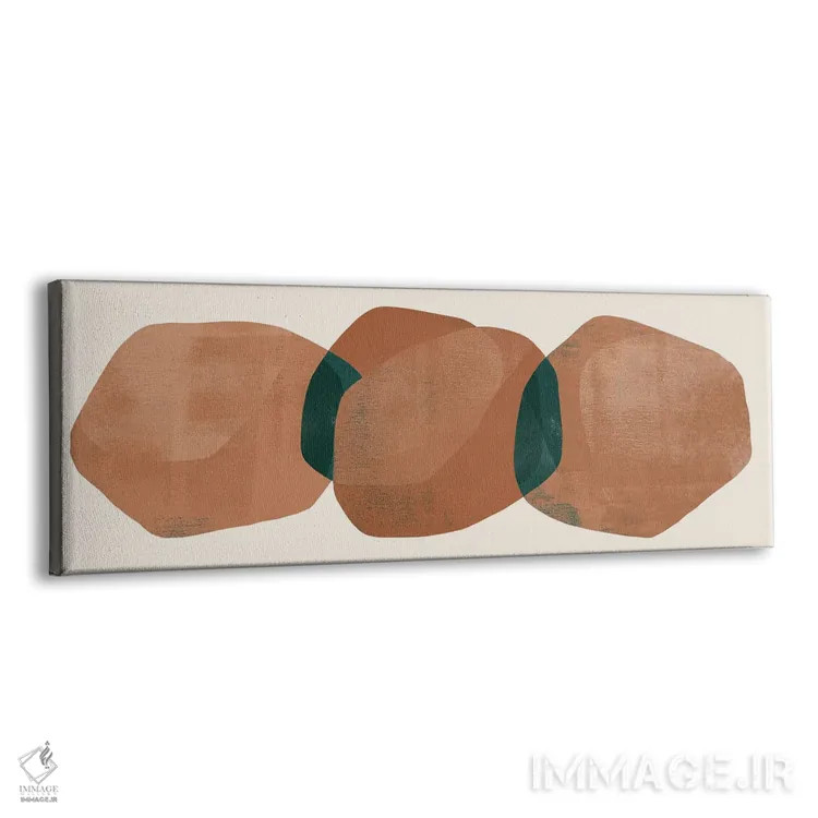 تابلو سنگهای انتزاعی یک اثر دانیلو د آلکساندریا - نمای پرسپکتیو محصول