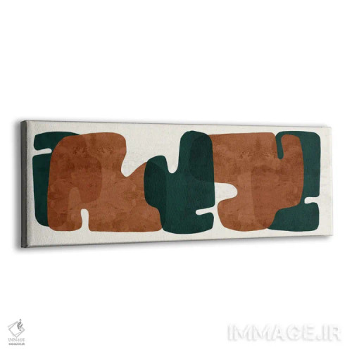 تابلو انتزاعی مینیمال یک اثر دانیلو د آلکساندریا - نمای پرسپکتیو محصول