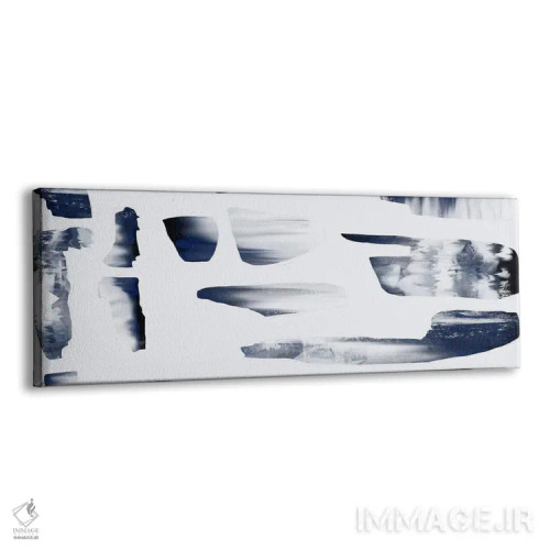تابلو برف به شیوهٔ انتزاعی چهار اثر دانیلو د آلکساندریا - نمای پرسپکتیو محصول