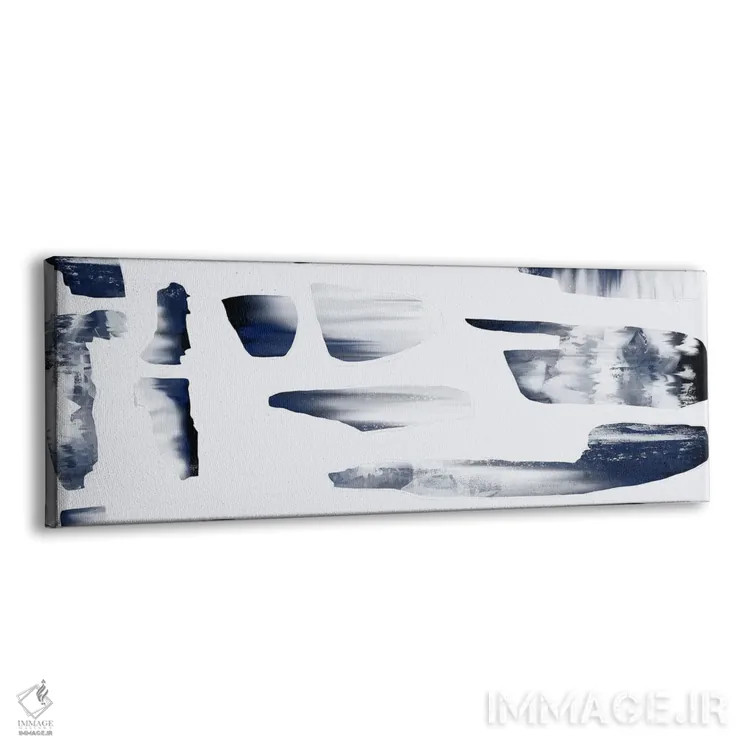 تابلو برف به شیوهٔ انتزاعی چهار اثر دانیلو د آلکساندریا - نمای پرسپکتیو محصول