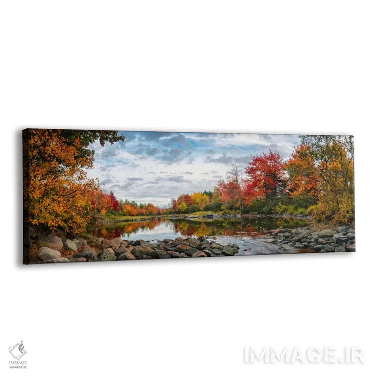 تابلو نمای سراسری نهر شمال شرقی اثر دنی هد - نمای پرسپکتیو محصول