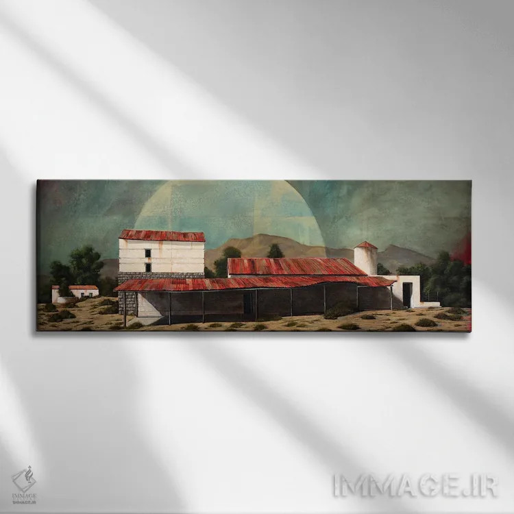 تابلو لیدی گری اثر دانا مککلار - نمای روبهرو روی دیوار