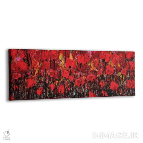 تابلو در قرمز... اثر دوناتلا مارائونی - نمای پرسپکتیو محصول