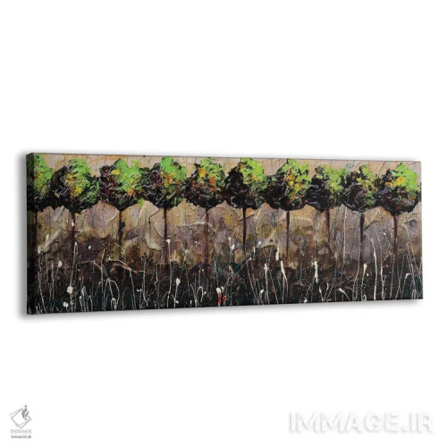 تابلو چشمانداز در سبز اثر دوناتلا مارائونی - نمای پرسپکتیو محصول